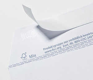 Enveloppen van papier uit duurzame bosbouw