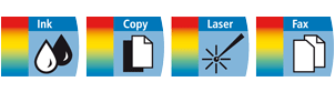 Keurmerk: Inktjet-kopieer-laser-fax
