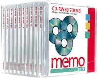 Memo CD-RW in Jewelcase 4x - 12x