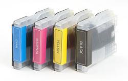 Memo cartridge voor Brother (compatible met LC970 en LC1000)