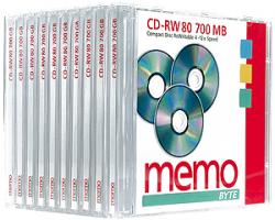Memo CD-RW in Jewelcase 4x - 12x