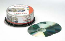 25 Memo DVD+R Spindel, 16x