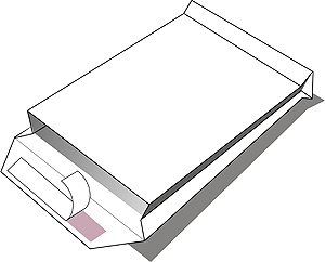 Enveloppen RC Bruin B4 vulhoogte 20 mm 25 st.