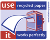 Keurmerk: Recycled paper works perfecty